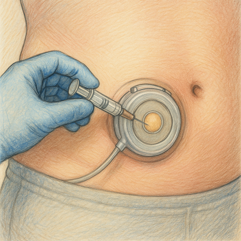Baklofen Pompası — intratekal ilaç pompası implantasyonu görseli