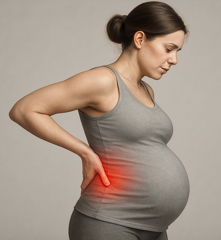 Gebelik dönemi bel ağrısı — biyomekanik yük artışı ve hormonal değişimlere bağlı bel rahatsızlıkları