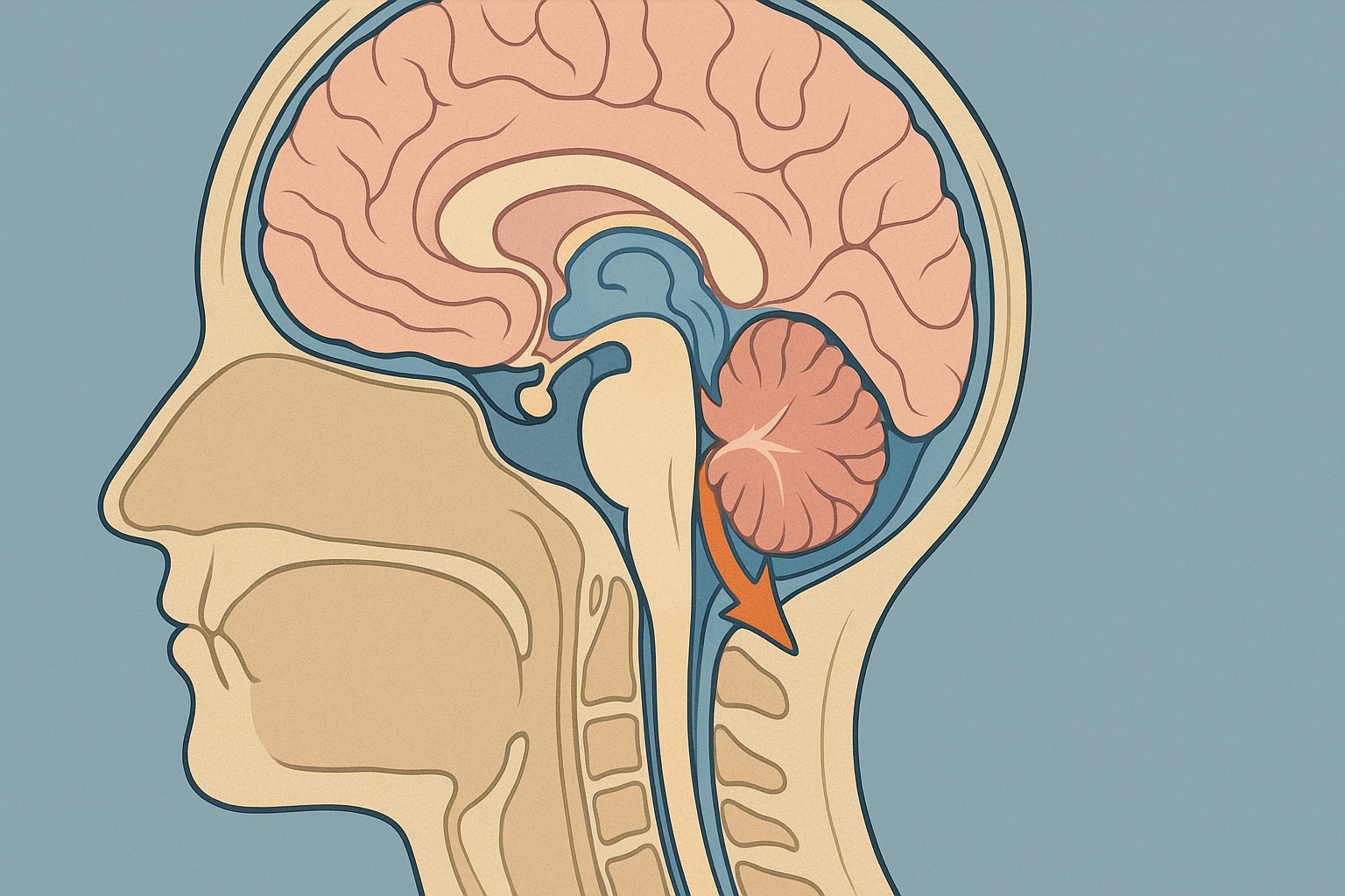 Chiari malformasyonları — serebellar tonsillerin foramen magnumdan aşağı yer değiştirmesi