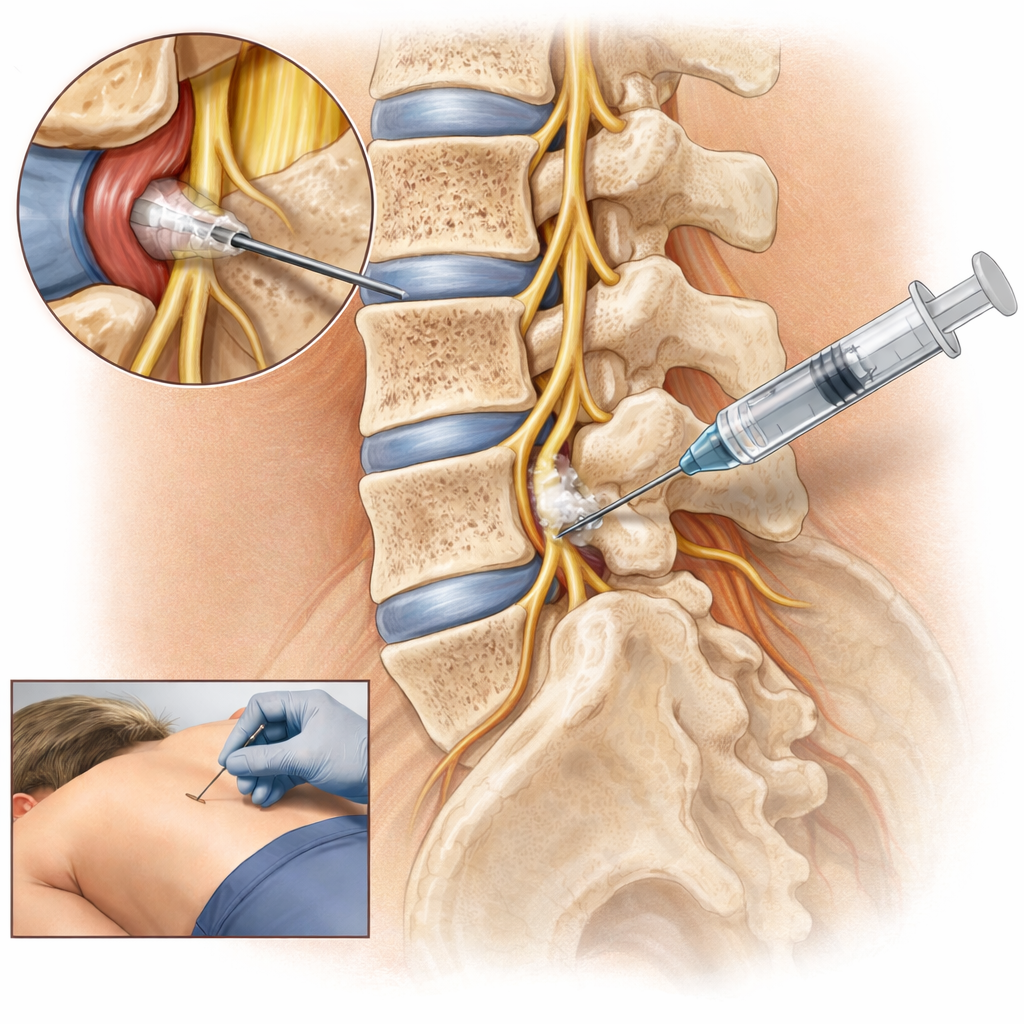 Nokta Atışı Tedavi — Transforaminal Enjeksiyon