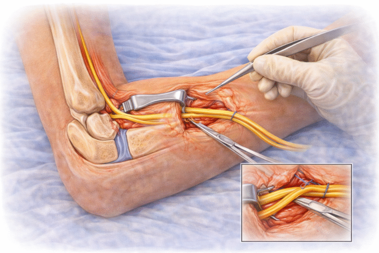 Ulnar Oluk Sendromu Cerrahisi — dirsekteki ulnar sinir serbestleştirme